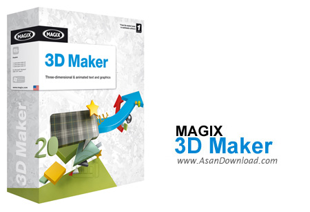 دانلود MAGIX 3D Maker v6.10 - نرم افزار خلق اشکال سه بعدی