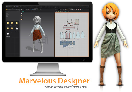 دانلود Marvelous Designer 7.5 Enterprise v4.1.100.33300 - نرم افزار طراحی لباس