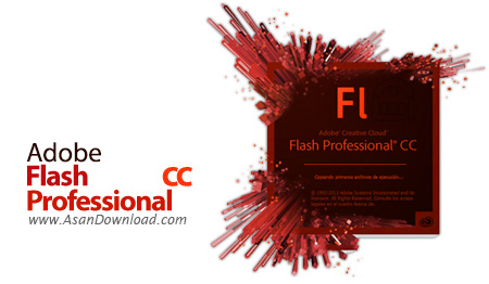 دانلود Adobe Flash Professional CC v14.0.1 x64 - نرم افزار ساخت انیمیشن های دو بعدی حرفه ای