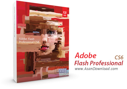 دانلود Adobe Flash Professional CS6 v12.0 - نرم افزار ادوبی فلش 