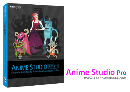 دانلود Anime Studio Pro v10.1.1 - نرم افزار ساخت کارتون و انیمیشن
