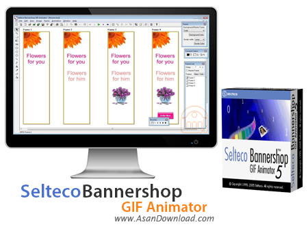 دانلود Bannershop GIF Animator v5.1.2.0 - نرم افزار طراحی بنرهای تبلیغاتی