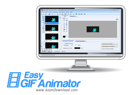 دانلود Blumentals Easy GIF Animator Pro v7.3.0.61 - نرم افزار ساخت بنرهای تبليغاتی انیمیشن