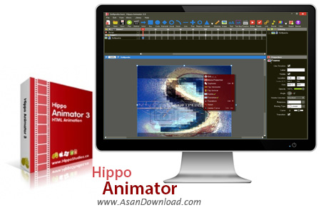 دانلود Hippo Animator v3.8.5303 - نرم افزار طراحی انیمیشن