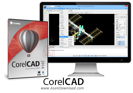 دانلود CorelCAD 2018.5 v18.2.1.3100 - نرم افزار طراحی های صنعتی