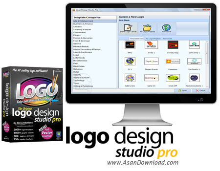 دانلود Summitsoft Logo Design Studio v4.0 - نرم افزار طراحی حرفه ای لوگو