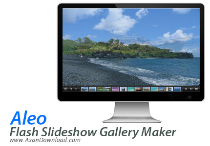 دانلود Aleo Flash Slideshow Gallery Maker - نرم افزار ساخت اسلایدشو فلش