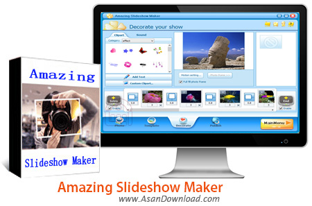 دانلود Amazing Slideshow Maker v3.4.6 - نرم افزار ساخت اسلایدشو 