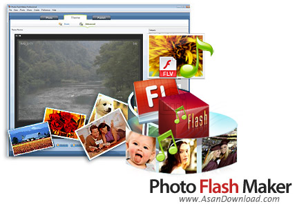 دانلود AnvSoft Photo Flash Maker Pro/ Platinum v5.57 - نرم افزار ساخت آلبوم های فلش