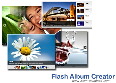 دانلود Dreamingsoft Flash Album Creator v2.1.7.2602 - نرم افزار ساخت اسلاید و آلبوم عکس فلش