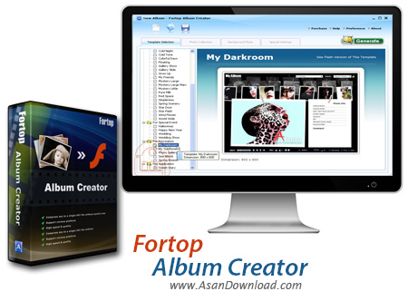 دانلود Fortop Album Creator v1.9 - نرم افزار خلق آلبوم های دیجیتالی جذاب