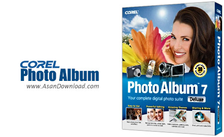 دانلود Corel Photo Album v7.0 - نرم افزار طراحی و ساخت آلبوم دیجیتالی