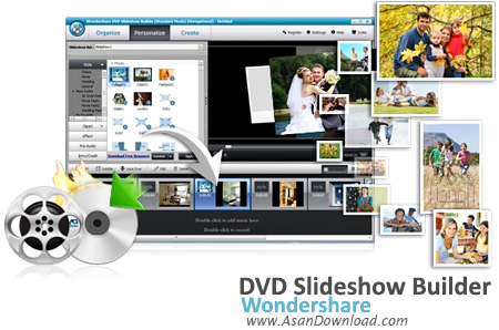 دانلود Wondershare DVD Slideshow Builder v6.7.2 - نرم افزار ساخت دی وی دی اسلایدشو از تصاویر