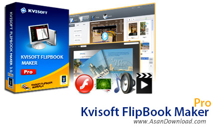 دانلود Kvisoft FlipBook Maker Pro + Enterprise v4.3.4.0 - نرم افزار ساخت کتاب های الکترونیکی مدرن