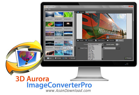 دانلود Aurora 3D ImageConverterPro v1.08.31 - نرم افزار تغییر فرمت دسته جمعی عکس ها