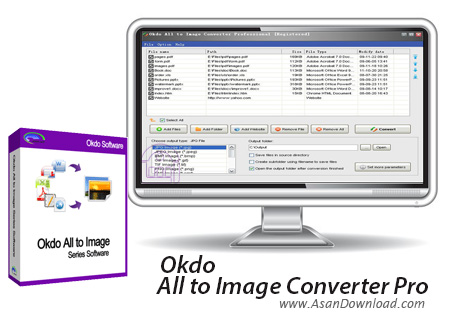 دانلود Okdo All to Image Converter Pro v4.8 - نرم افزار تبدیل همه فرمت ها به عکس