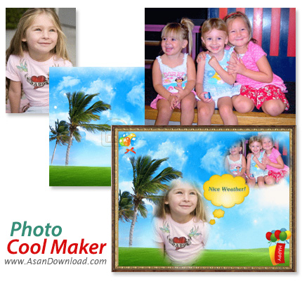 دانلود Photo Cool Maker v3.7.0 - نرم افزار ترکیب و تزئین تصاویر