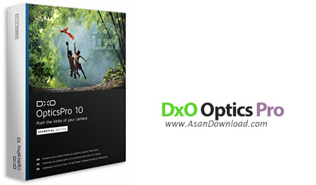 دانلود DxO Optics Pro v10.1.0 Build 157 - نرم افزار بهینه سازی عکس های دیجیتالی