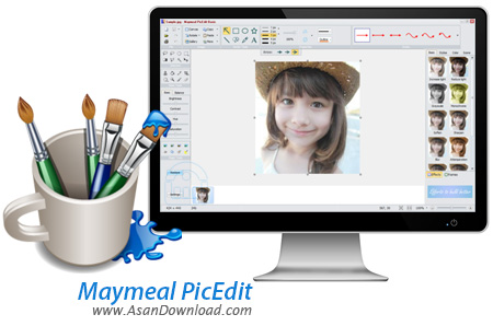 دانلود Maymeal PicEdit v3.80 - نرم افزار ویرایش ساده و سریع تصاویر