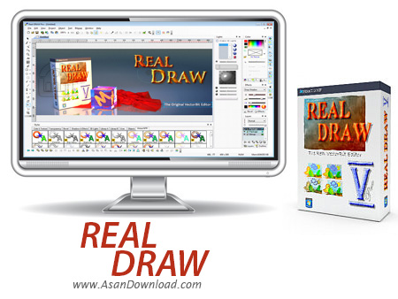 دانلود MediaChance Real-DRAW Pro v5.2.4 - نرم افزار طراحی بخش گرافیکی سایت ها