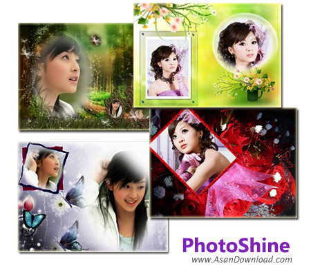 دانلود Picget PhotoShine v4.0 - نرم افزار قرار دادن قالب های بسیار زیبا بر روی تصاویر