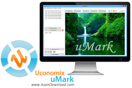 دانلود Uconomix uMark Professional v6.1 - قرار دادن واترمارک رو عکس ها