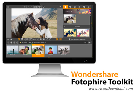 دانلود Wondershare Fotophire Toolkit v1.3.1 - نرم افزار ویرایش عکس