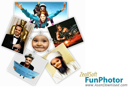 دانلود ZeallSoft FunPhotor 2008 v10.11 - نرم افزار ترکیب تصاویر و چهره ها