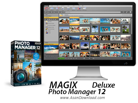 دانلود MAGIX Photo Manager 12 Deluxe v10.0.0.268 - نرم افزار مدیریت تصاویر