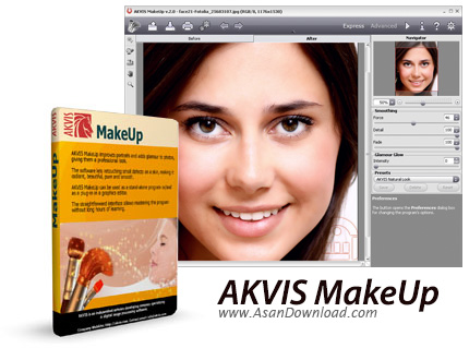 دانلود AKVIS MakeUp v4.0.574.14313 - نرم افزار رتوش چهره