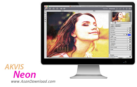 دانلود AKVIS Neon v2.0.332.12994 - نرم افزار عکس به تصاویر درخشان