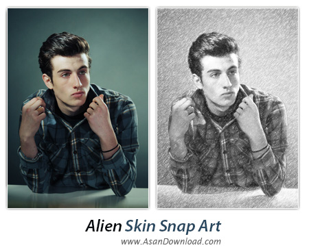 دانلود Alien Skin Snap Art v4.1.0.151 Build 35726 - پلاگین تبدیل عکس به طرح نقاشی در فتوشاپ
