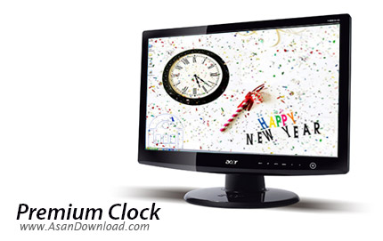دانلود Premium Clock v2.65 - نرم افزار ساعت عقربه ای برای ویندوز