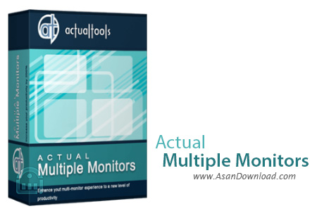 دانلود Actual Multiple Monitors v8.12.2 - نرم افزار مدیریت چند مانیتور