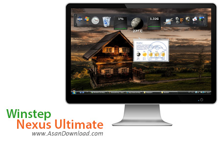 دانلود Winstep Nexus Ultimate v18.5.0.1107 - نرم افزار زیبا سازی ویندوز