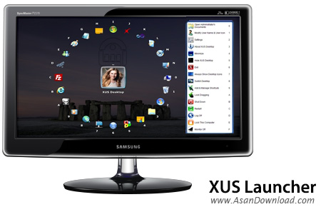 دانلود XUS Launcher Pro v2.3.0 - نرم افزار زیبا سازی و سازماندهی آیکون های دسکتاپ