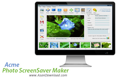 دانلود Acme Photo ScreenSaver Maker v4.5 - نرم افزار ساخت اسکرین سیور