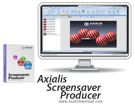 دانلود Axialis Screensaver Producer Professional v4.0 - نرم افزار طراحی اسکرین سیور