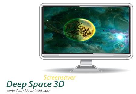 دانلود Deep Space 3D Screensaver - گشت و گذار در فضا با اسکرین سیور