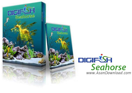 دانلود DigiFish SeaHorse v1.0 - اسکرین سیور اسب ماهی ها