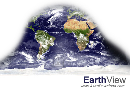 دانلود EarthView v5.5.0 - اسکرین سیور کره زمین در پس زمینه دسکتاپ
