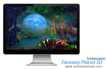 دانلود Faraway Planet 3D ScreenSaver - اسکرین سیور سیاره رویایی