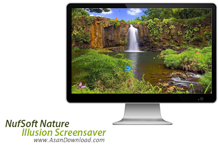 دانلود NufSoft Nature Illusion Screensaver v4.50 - اسکرین سیور با موضوع طبیعت
