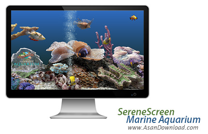دانلود Marine Aquarium v3.5.9 - اسکرین سیور آکواریوم زیبا با ماهی های رنگارنگ