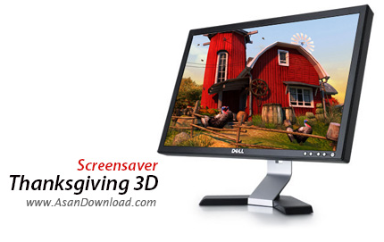 دانلود Thanksgiving 3D ScreenSaver - اسکرین سیور مزرعه زیبا