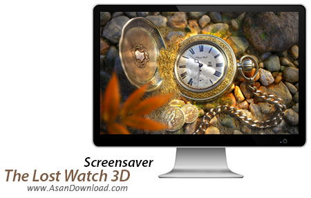 دانلود The Lost Watch 3D Screensaver - اسکرین سیور ساعت قدیمی