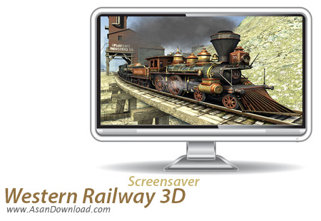 دانلود Western Railway 3D Screensaver v2.0.0.3 - قطاری متفاوت در دل اسکرین سیور