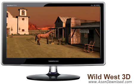 دانلود Wild West 3D Screensaver - اسکرین سیور غرب وحشی