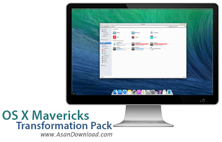 دانلود OS X Mavericks Transformation Pack v3.1 - تبدیل ظاهر ویندوز به مک