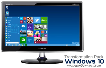دانلود Windows 10 Transformation Pack v7.0 - نرم‌افزار شبیه ساز رابط کاربری ویندوز 10
